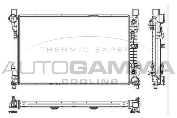 Radiator, engine cooling (102918)