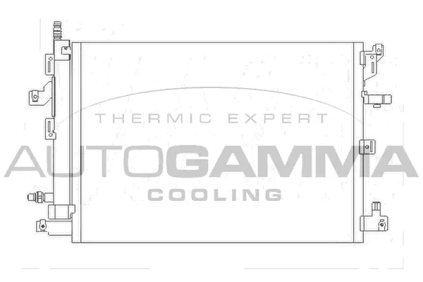 Condenser, air conditioning (105347)