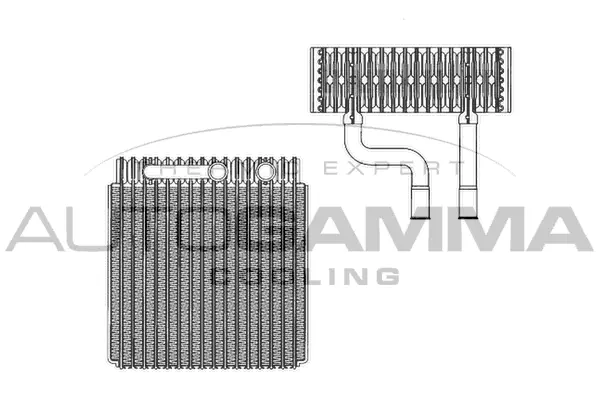 Evaporator, air conditioning (112102)