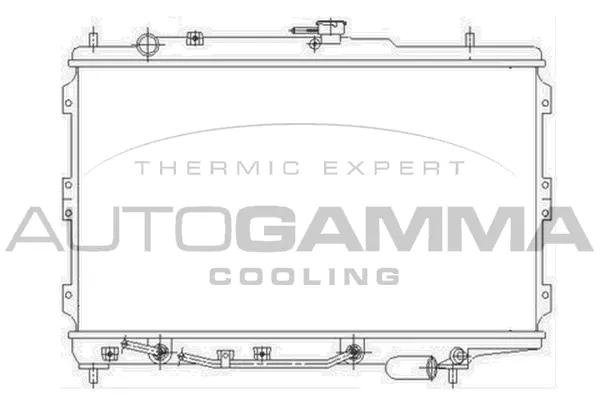 Radiator, engine cooling (104659)
