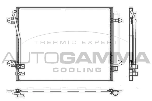 Condenser, air conditioning (107297)