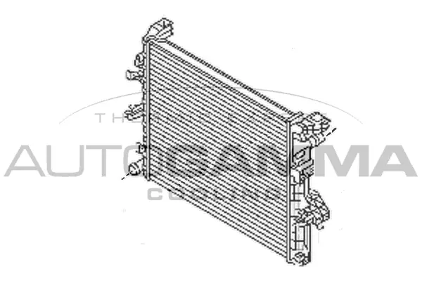 Radiator, engine cooling (105879)