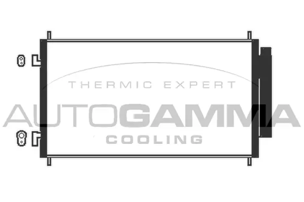 Condenser, air conditioning (105422)