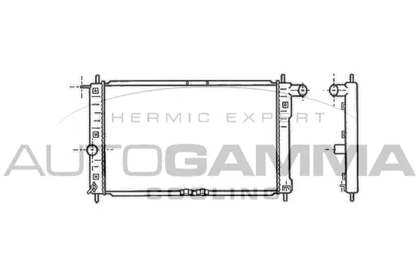 Radiator, engine cooling (102049)