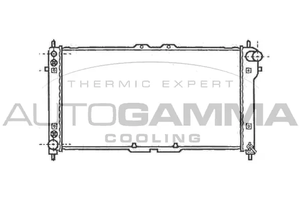 Radiator, engine cooling (102141)