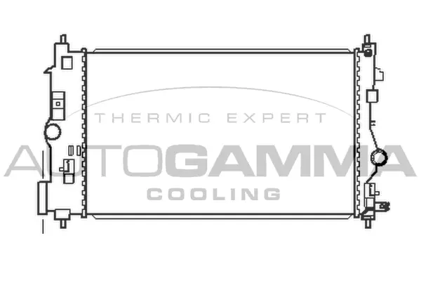 Radiator, engine cooling (105447)