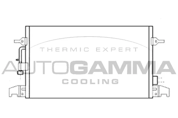 Condenser, air conditioning (107007)