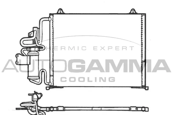Condenser, air conditioning (101809)