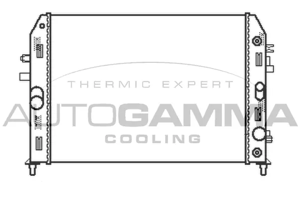 Radiator, engine cooling (105168)