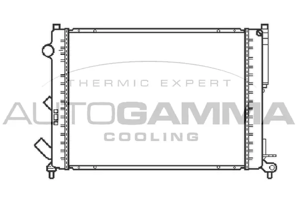 Radiator, engine cooling (103066)