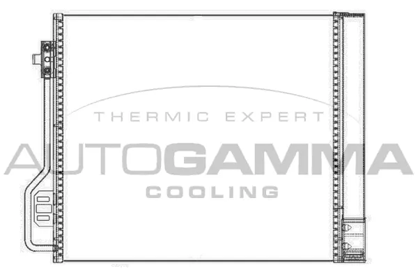 Condenser, air conditioning (105477)