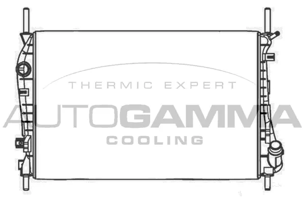 Radiator, engine cooling (103157)