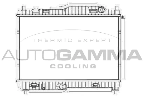 Radiator, engine cooling (107581)