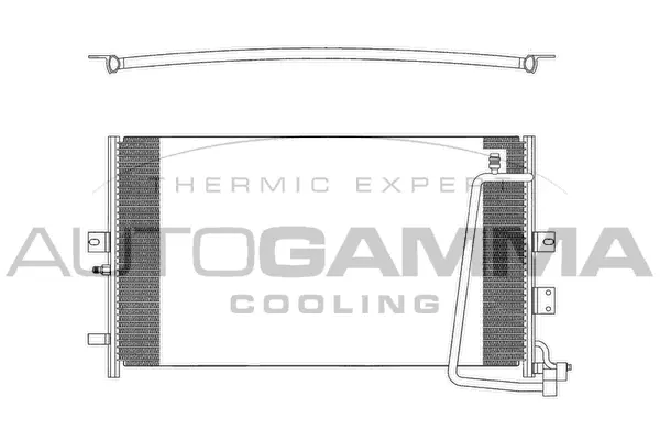 Condenser, air conditioning (102775)