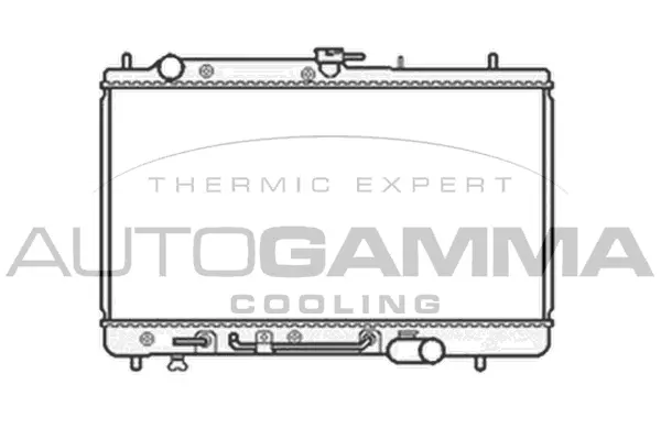 Radiator, engine cooling (104153)
