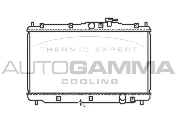 Radiator, engine cooling (101439)