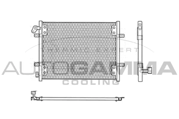 Condenser, air conditioning (102841)
