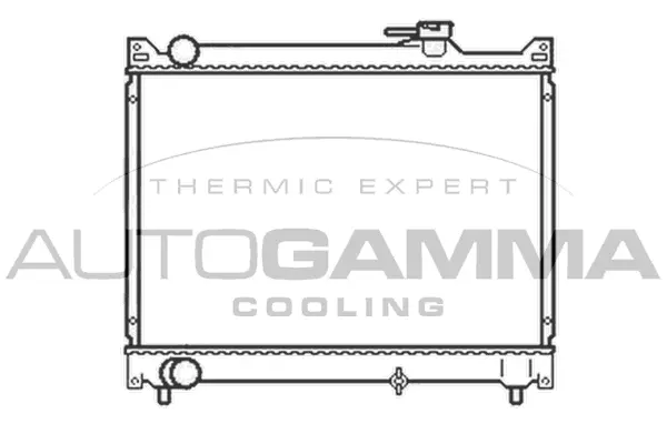 Radiator, engine cooling (104108)