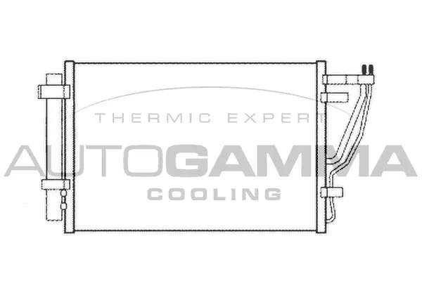 Condenser, air conditioning (105966)