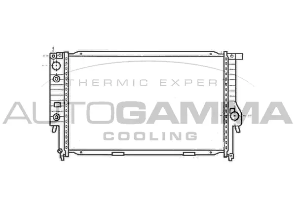 Radiator, engine cooling (103035)
