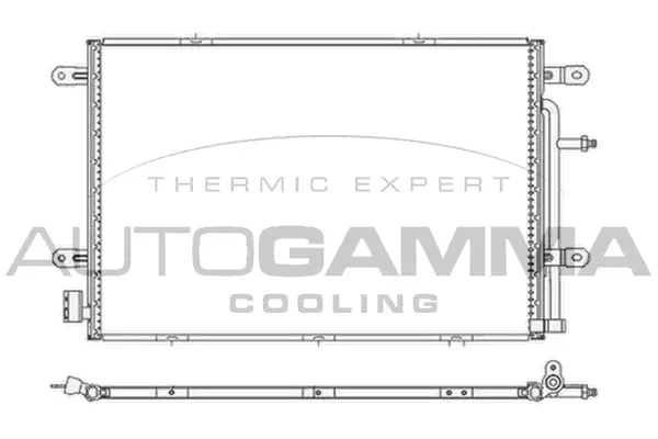 Condenser, air conditioning (105243)