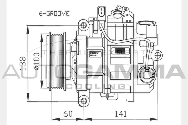 Compressor, air conditioning (108029)