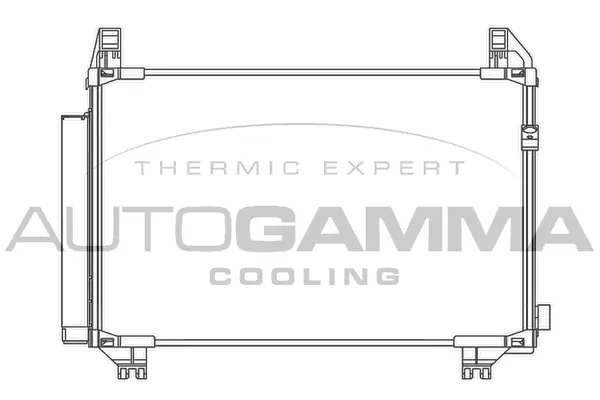 Condenser, air conditioning (104828)