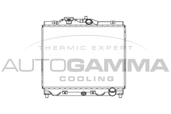 Radiator, engine cooling (102910)