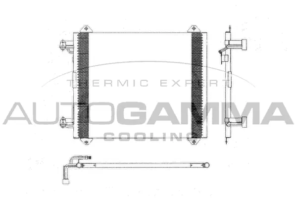 Condenser, air conditioning (103028)