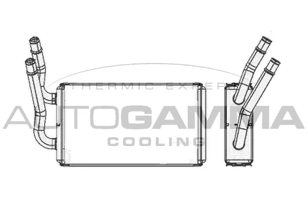 Heat Exchanger, interior heating (105326)
