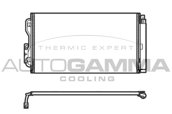 Condenser, air conditioning (107157)