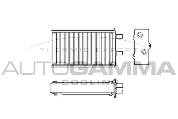 Heat Exchanger, interior heating (102425)