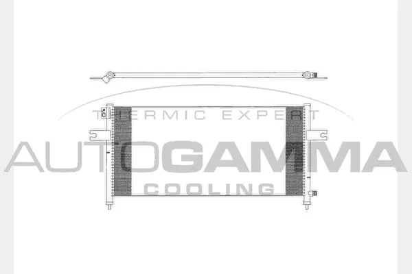 Condenser, air conditioning (103812)