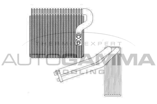 Evaporator, air conditioning (112168)