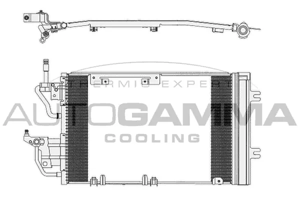 Condenser, air conditioning (103832)