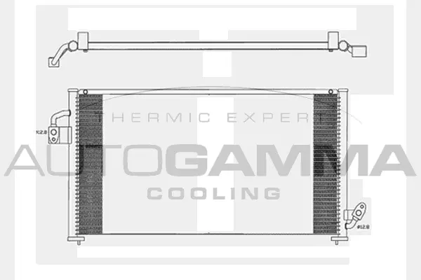 Condenser, air conditioning (104028)