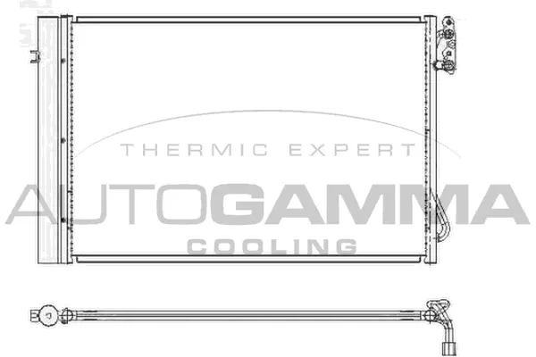 Condenser, air conditioning (104775)