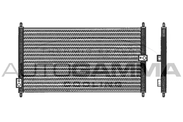 Condenser, air conditioning (102660)