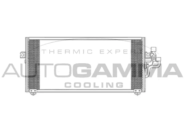 Condenser, air conditioning (102712)