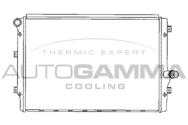 Radiator, engine cooling (103614)