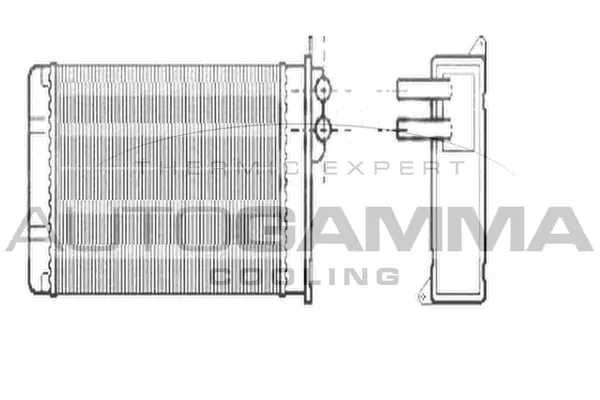 Heat Exchanger, interior heating (104243)