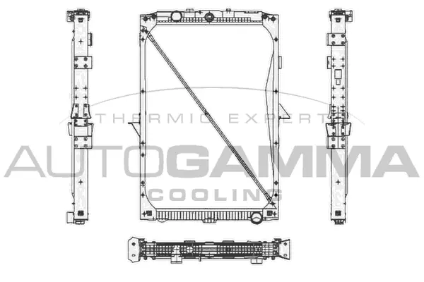 Radiator, engine cooling (404892)