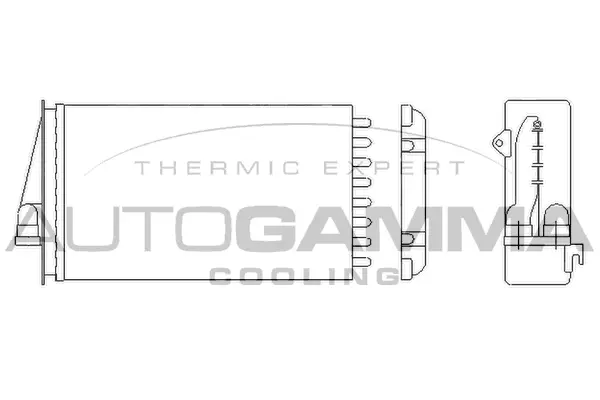 Heat Exchanger, interior heating (104936)