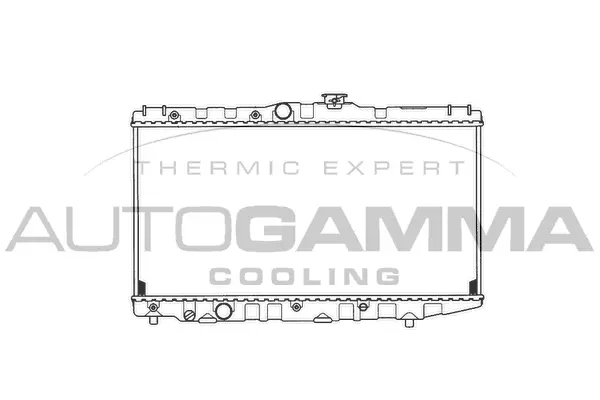 Radiator, engine cooling (101014)