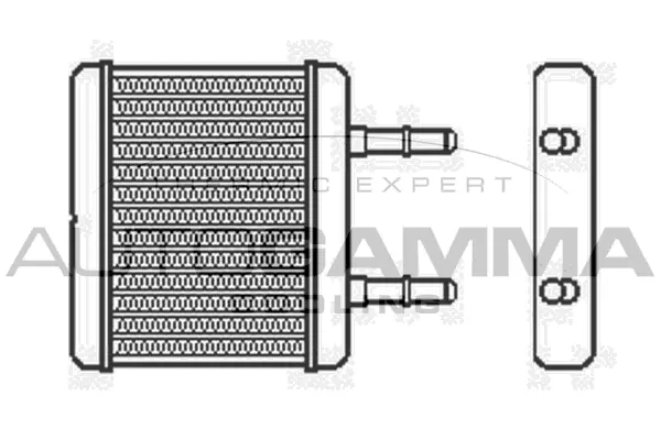 Heat Exchanger, interior heating (104088)