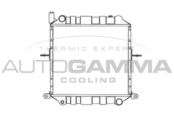 Radiator, engine cooling (104211)