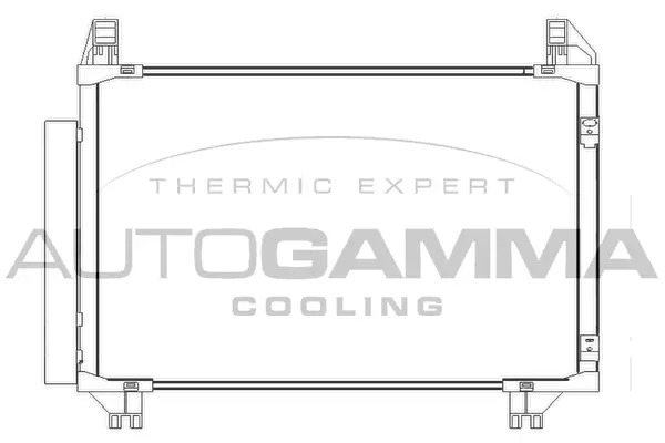 Condenser, air conditioning (105588)