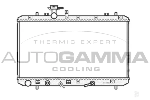 Radiator, engine cooling (105112)