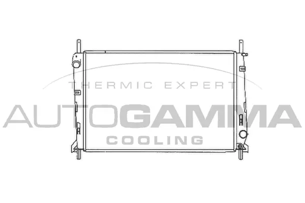 Radiator, engine cooling (102068)