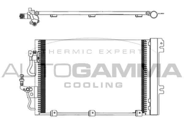 Condenser, air conditioning (103828)